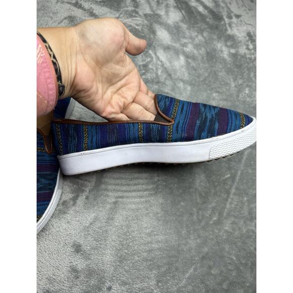 Teysha Midnight Adventure Slip On Sneaker Handwoven Upper Rubber Sole Size 38 - Picture 4 of 7